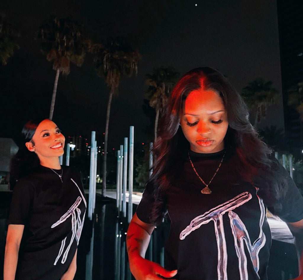 Black "CHROME" T-Shirt