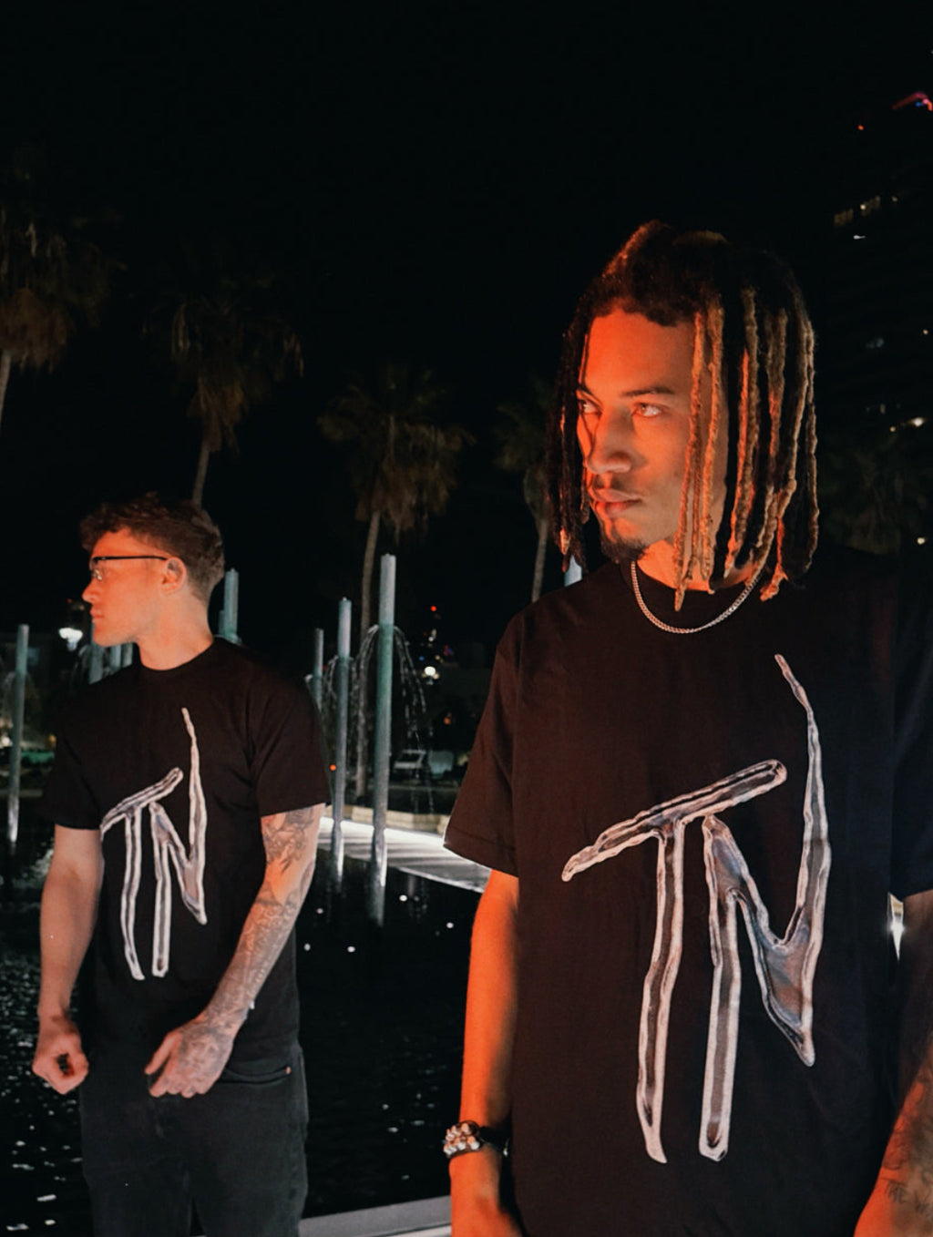 Black "CHROME" T-Shirt